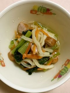 切り干し大根とソーセージのスープ煮-レシピのメイン写真