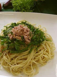 ツナおろしスパゲティ(腎臓病食)-レシピのメイン写真