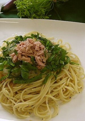 ツナおろしスパゲティ(腎臓病食)-レシピのメイン写真