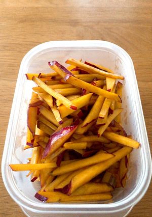 ソースで味付け!♡さつまいものきんぴら♡-レシピのメイン写真