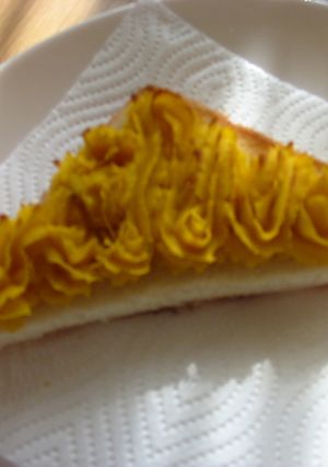 デコ食パン☆スイートパンプキントースト♪-レシピのメイン写真