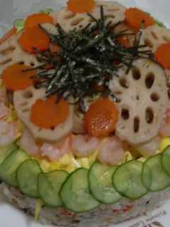 デコレーション✿ちらし寿司-レシピのメイン写真