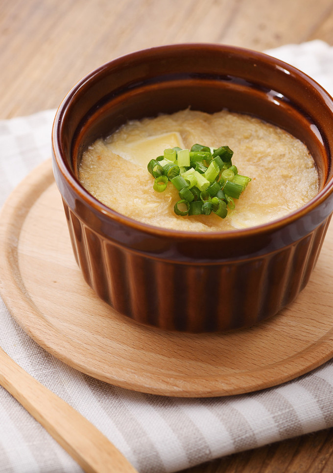 簡単あったか副菜！豆腐のみそとろろ焼き-レシピのメイン写真