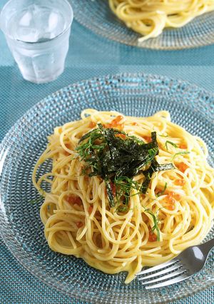 煎り雲丹（うに）のパスタ-レシピのメイン写真