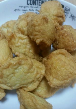冷凍豆腐と少量の鶏肉で唐揚げ風-レシピのメイン写真