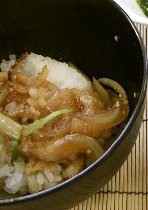 豚丼（腎臓病食）-レシピのメイン写真