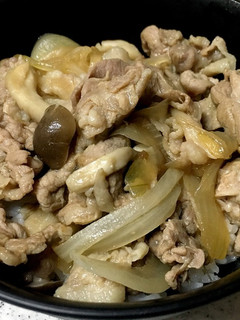 超簡単!!すき焼きのたれde豚丼-レシピのメイン写真