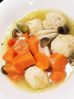 鳥肉団子と野菜の和風煮込み-レシピのメイン写真