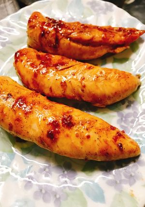 ⭐️ 超ヘルシーで高タンパクのササミ焼き-レシピのメイン写真