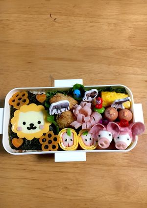 2018見学遠足弁当-レシピのメイン写真