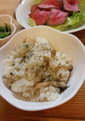 きのこ香る♡バターライス-レシピのメイン写真