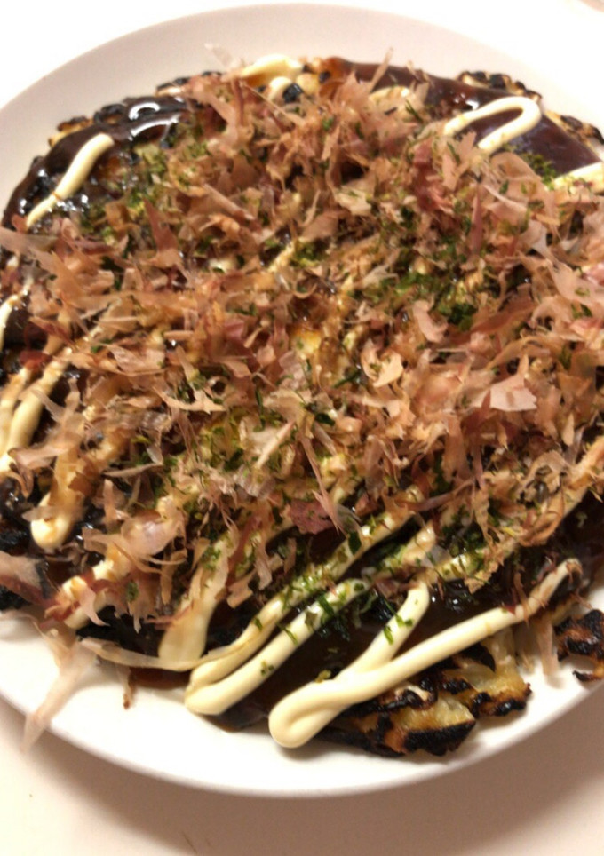 やまいもとレンコンのふわふわお好み焼き-レシピのメイン写真