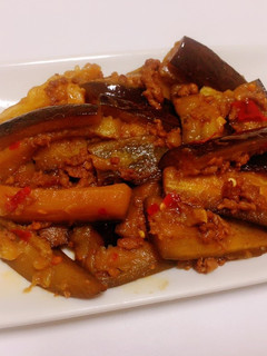 碎肉茄子(ミンチとなすの炒め物)-レシピのメイン写真