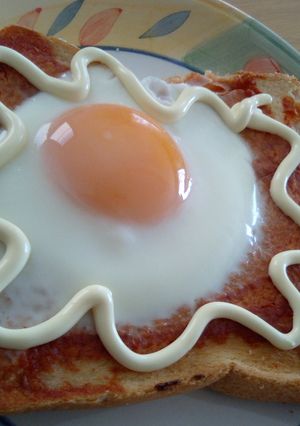 オーブントースターde目玉焼きトースト◎-レシピのメイン写真
