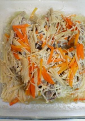 レンジで簡単♪豚肉ホットサラダ-レシピのメイン写真