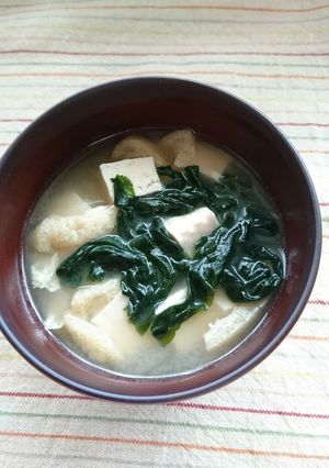 基本のお味噌汁かな(^-^)-レシピのメイン写真