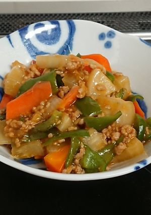 大根の麻婆無限にいけます!!-レシピのメイン写真