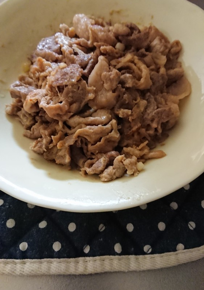☆簡単豚肉炒め☆-レシピのメイン写真