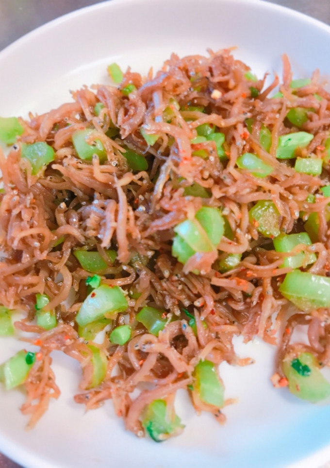簡単！大根の葉と釜揚げしらすのご飯のお供-レシピのメイン写真
