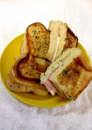 ハムチーズフレンチトースト-レシピのメイン写真