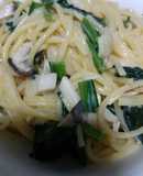 幼児食☆ほうれん草とささみの豆乳パスタ