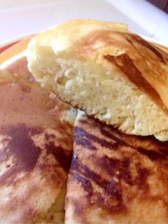 ふんわりチーズパンケーキ-レシピのメイン写真