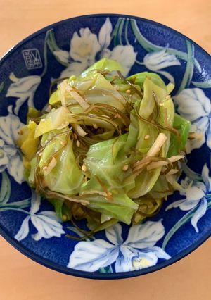 キャベツと刻み昆布のピリ辛あえ-レシピのメイン写真