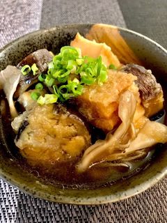 *麺つゆで簡単!茄子と厚揚げのみぞれ煮*-レシピのメイン写真