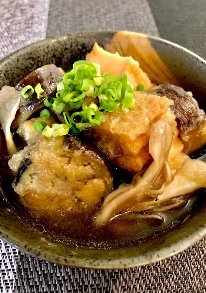 ＊麺つゆで簡単！茄子と厚揚げのみぞれ煮＊-レシピのメイン写真