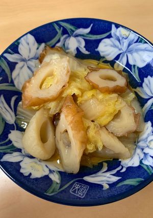 ちくわと白菜の煮びたし-レシピのメイン写真