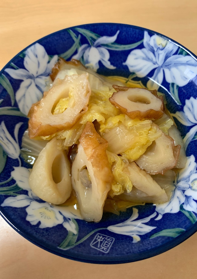 ちくわと白菜の煮びたし-レシピのメイン写真