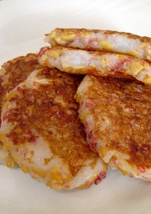 納豆と長いも de もちもちお焼き-レシピのメイン写真
