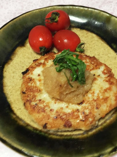 ヘルシー蓮根ハンバーグ-レシピのメイン写真