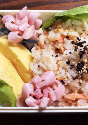 簡単･焼かない秋鮭のチャーハン-レシピのメイン写真