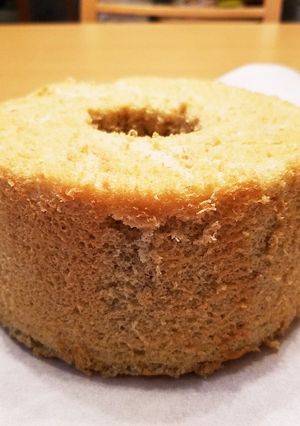 ココナッツ風味のバナナシフォンケーキ-レシピのメイン写真