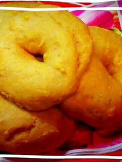 簡単♡きな粉モチモチ焼きドーナツ-レシピのメイン写真
