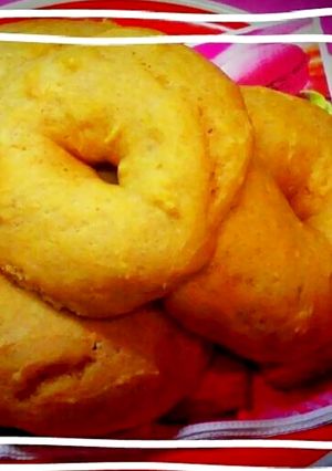 簡単♡きな粉モチモチ焼きドーナツ-レシピのメイン写真