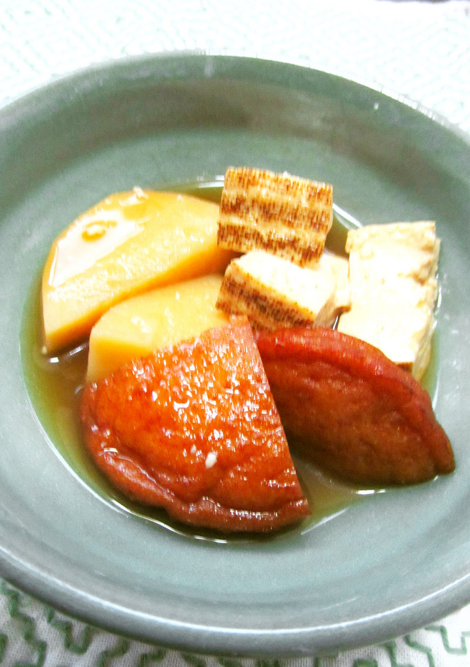 ▲●長芋と焼き豆腐と油揚げの煮物●▲-レシピのメイン写真