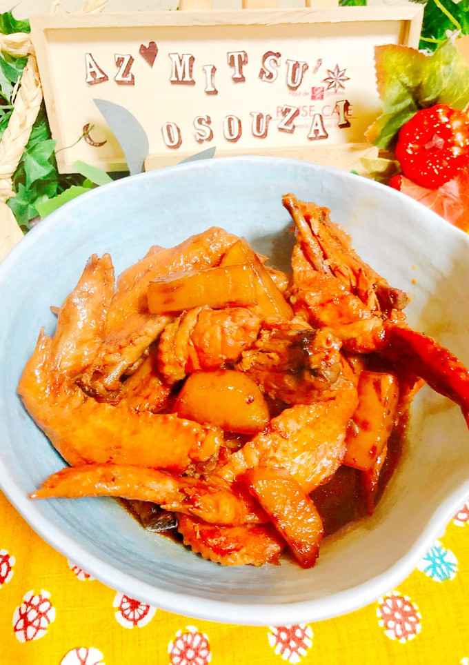 大根と鶏手羽先の炊いたん♪-レシピのメイン写真