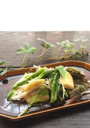 茄子とたっぷり野菜のサラダ-レシピのメイン写真