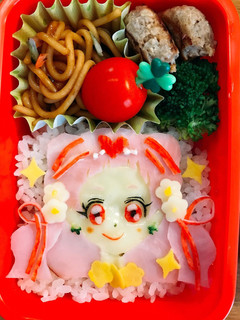 キュアエール キャラ弁-レシピのメイン写真