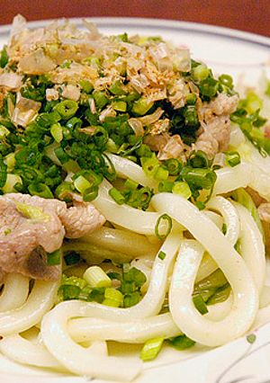 居酒屋風 白菜の焼うどん-レシピのメイン写真