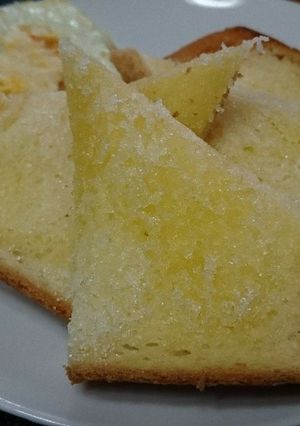 トースト☆食べやすい切り方-レシピのメイン写真