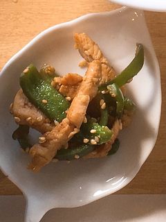 ピーマンと鶏胸肉のマヨポン炒め-レシピのメイン写真