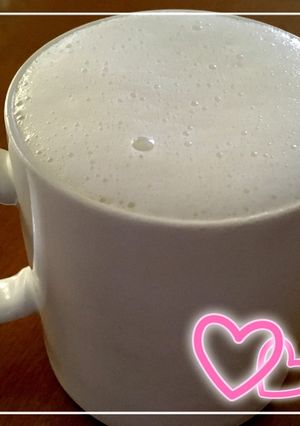 ほっと一息♡ふわふわあまーいバニラミルク-レシピのメイン写真
