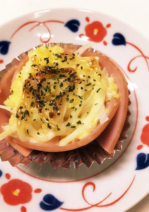 お弁当にカップdeポテサラ-レシピのメイン写真
