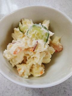 *りんご&チーズ入りポテトサラダ*-レシピのメイン写真