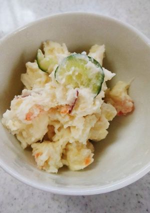 *りんご&チーズ入りポテトサラダ*-レシピのメイン写真