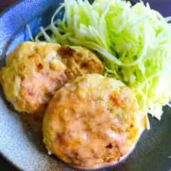 รูปของ エビチリ風豆腐バーグ