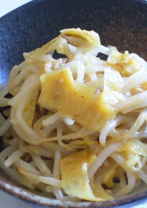 もやしと湯葉のごまみそ和え-レシピのメイン写真